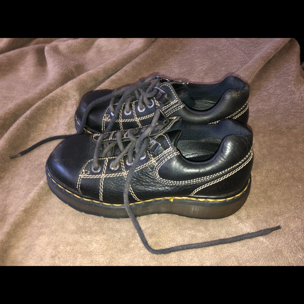 Vintage Dr. Marten platform shoes